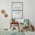 BELIEVE AND ACHIEVE Peel and Stick Vertical Poster