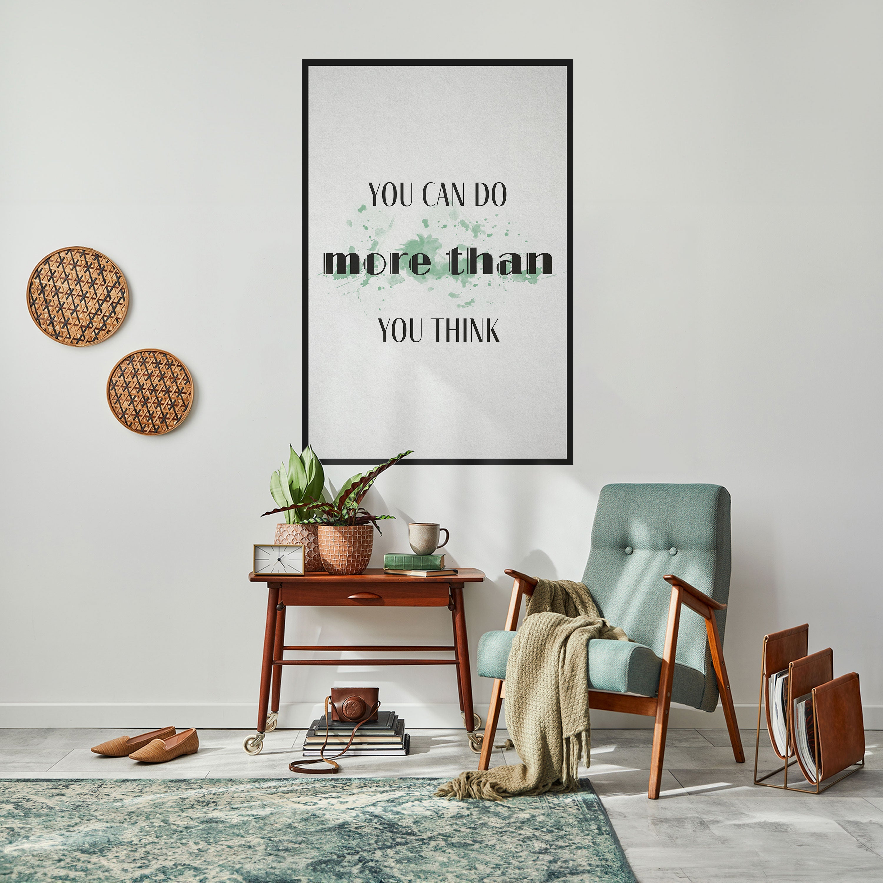 BELIEVE AND ACHIEVE Poster Vertical Autocolante