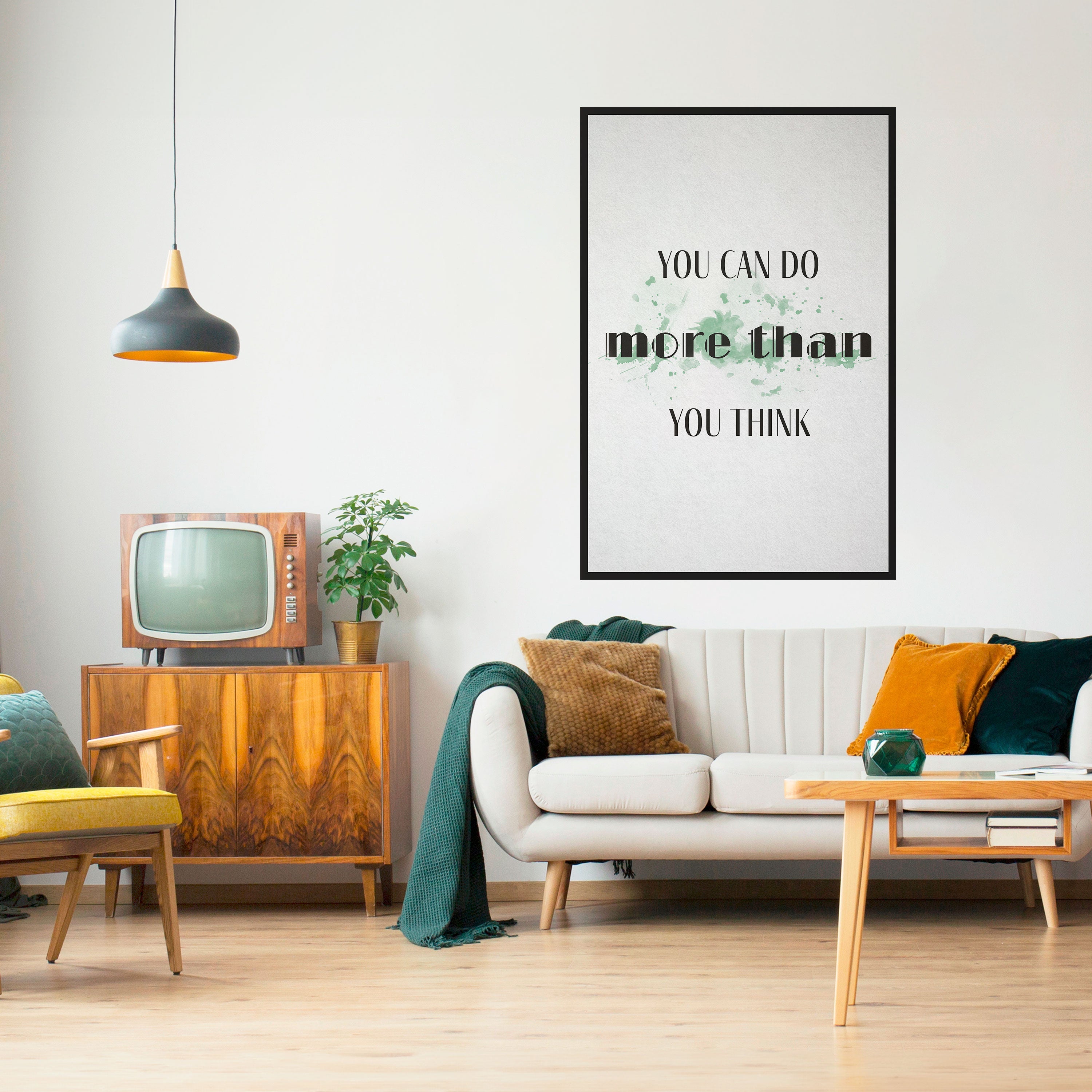 BELIEVE AND ACHIEVE Poster Vertical Autocolante