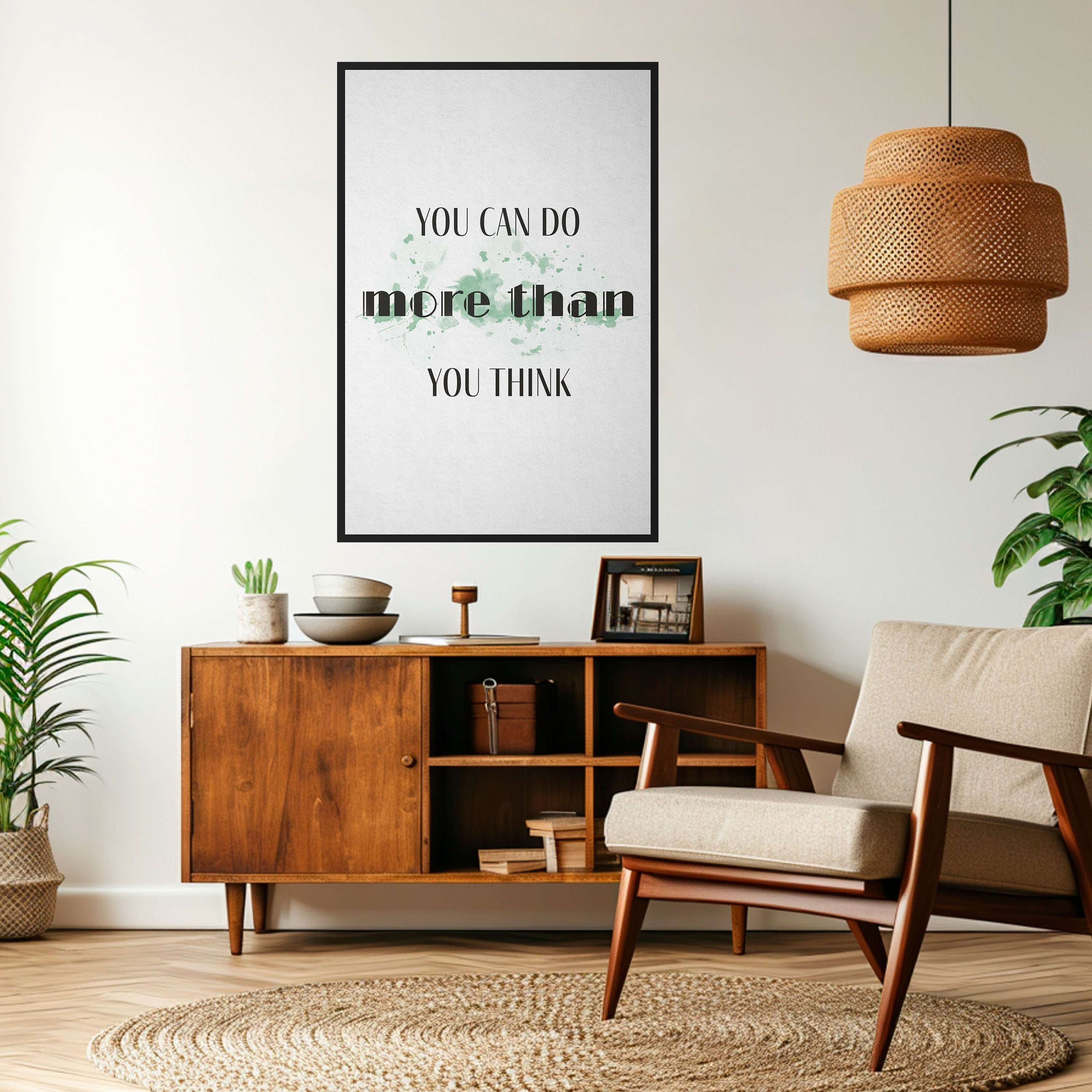 BELIEVE AND ACHIEVE Poster Vertical Autocolante