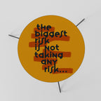 THE BIGGEST RISK Mesa de Centro 60