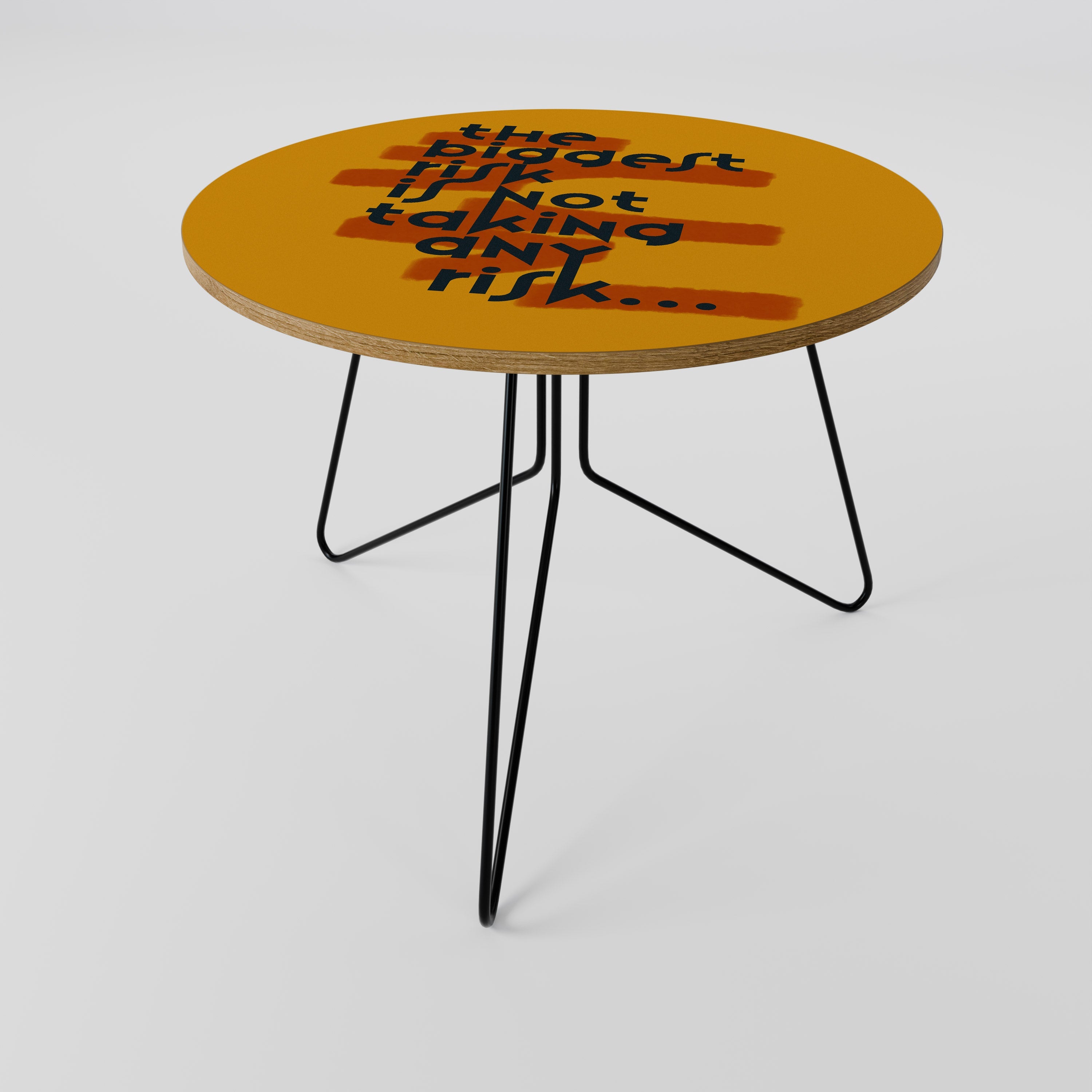 THE BIGGEST RISK Mesa de Centro 69