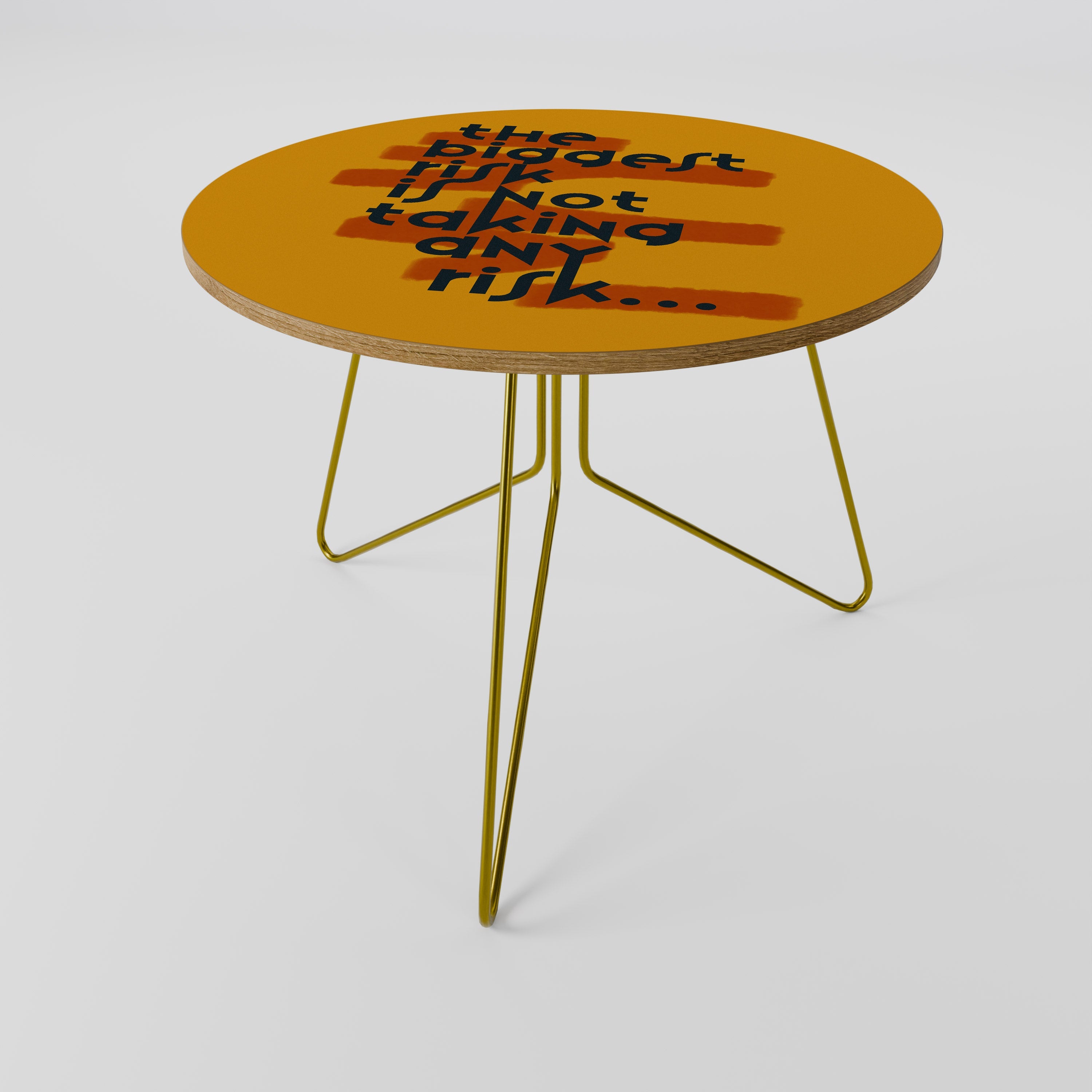 THE BIGGEST RISK Mesa de Centro 69