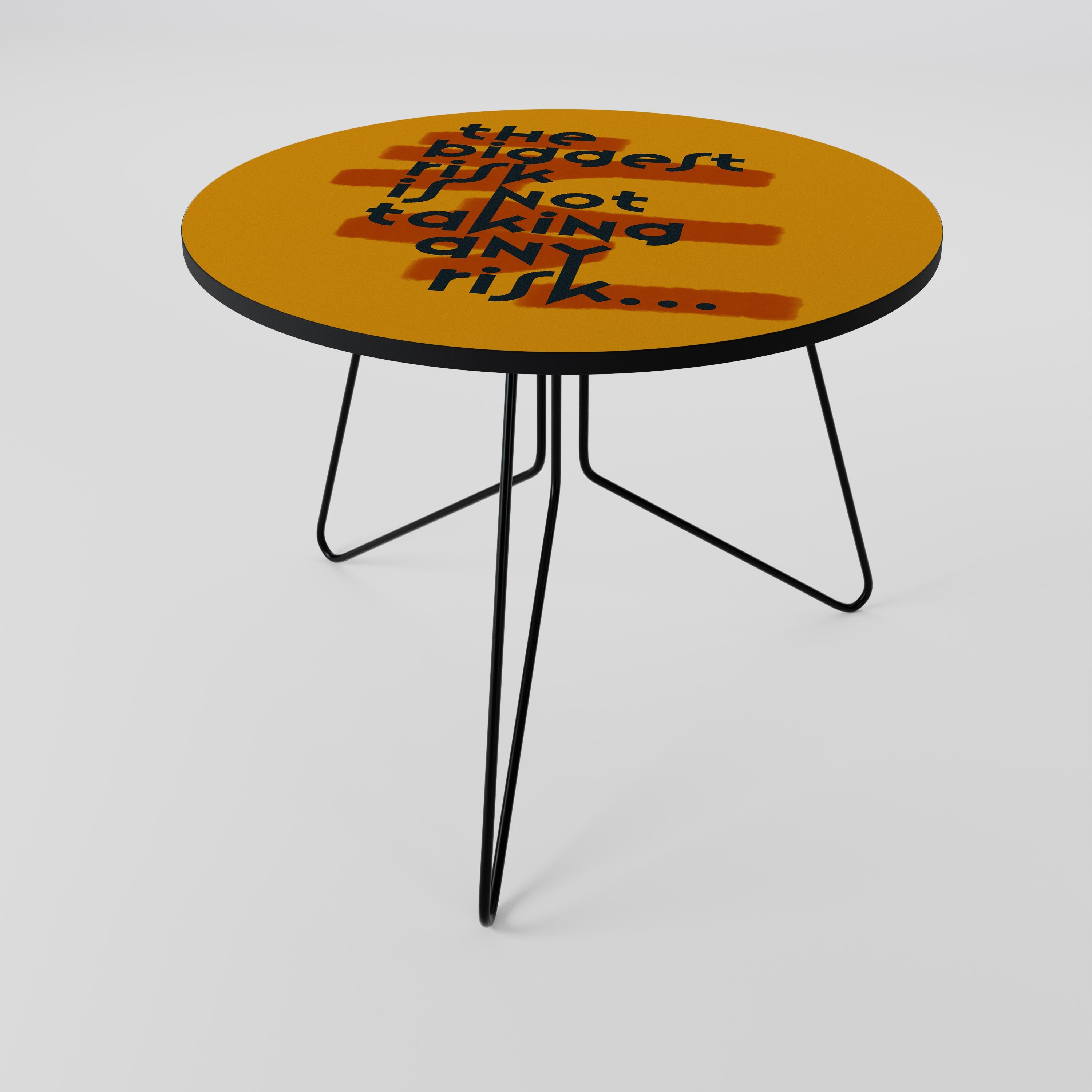 THE BIGGEST RISK Mesa de Centro 69