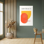 PLAYFUL COMPOSITION Poster Vertical Autocolante