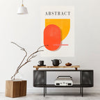 PLAYFUL COMPOSITION Poster Vertical Autocolante