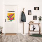 WATERMELON WHIMSY Poster Vertical Autocolante