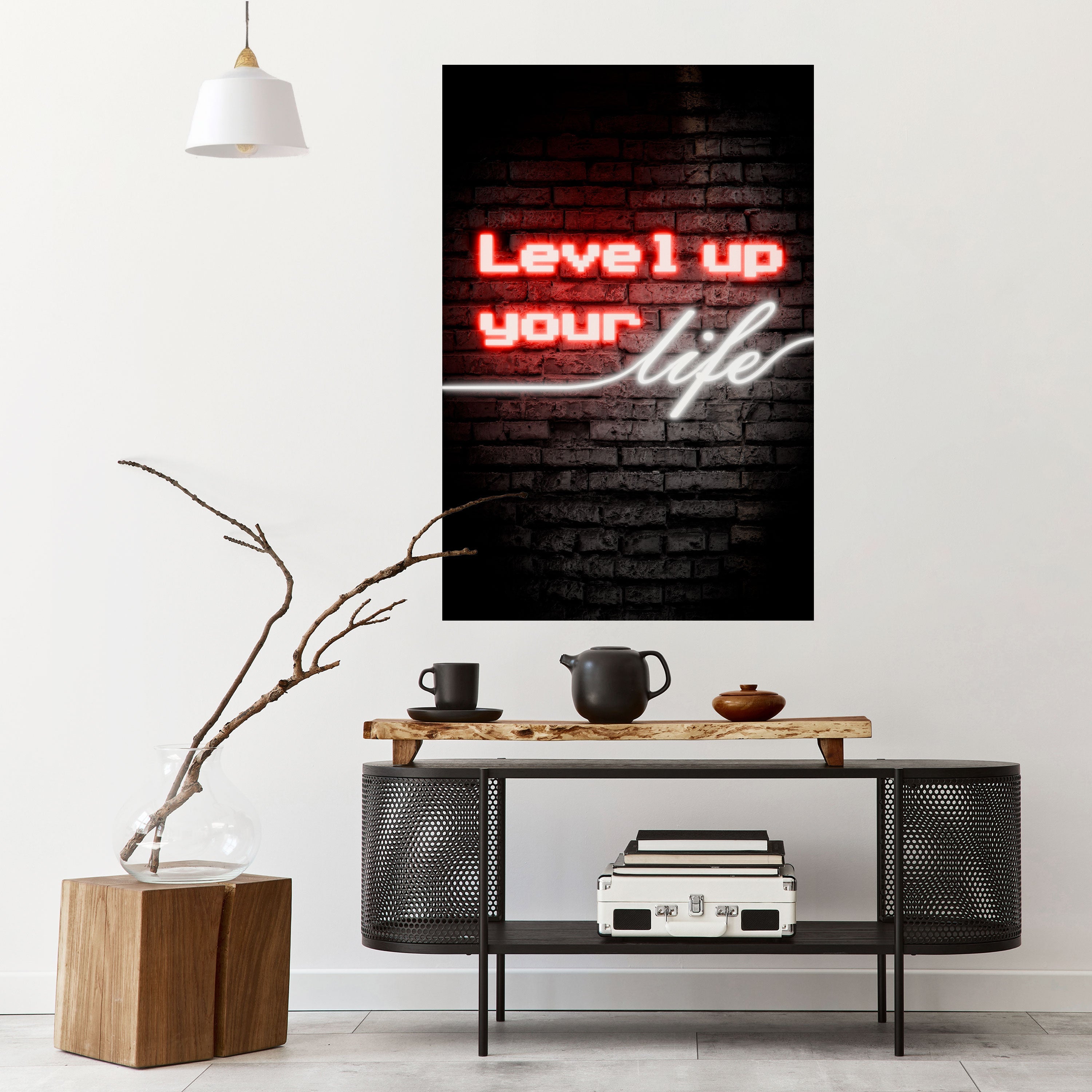 IGNITE YOUR ASPIRATIONS Peel and Stick Vertical Poster