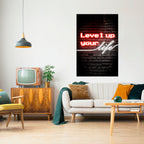 IGNITE YOUR ASPIRATIONS Peel and Stick Vertical Poster