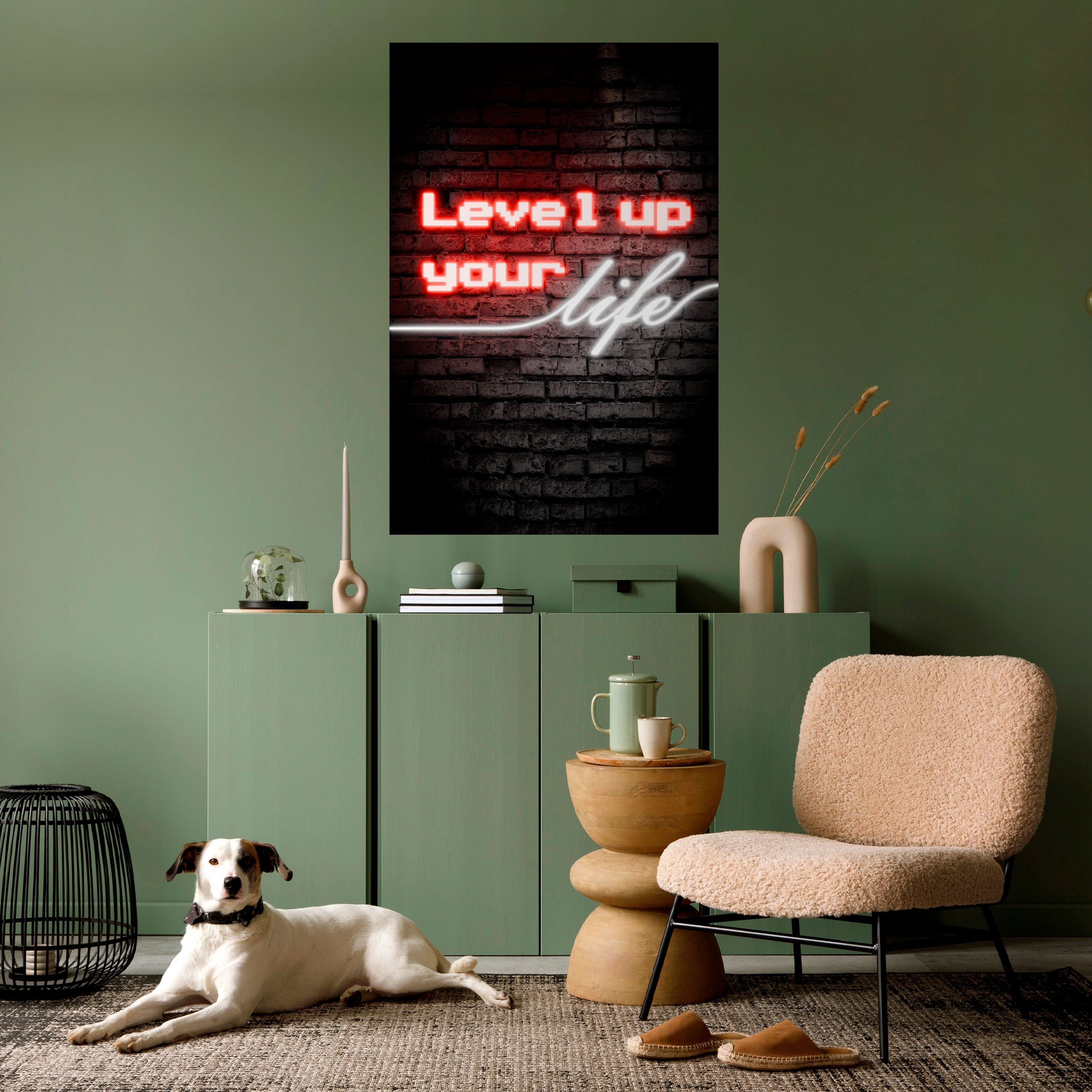 IGNITE YOUR ASPIRATIONS Peel and Stick Vertical Poster