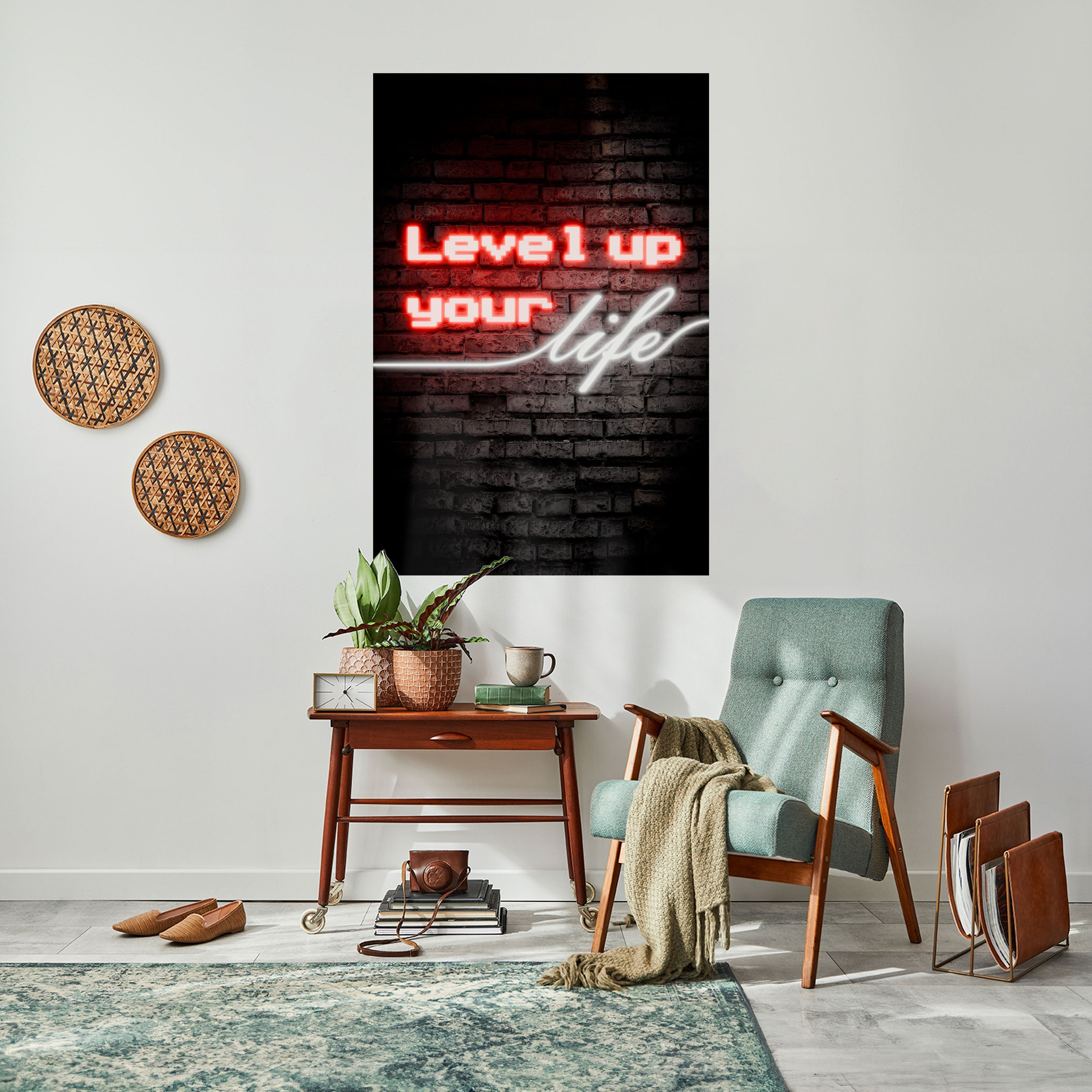 IGNITE YOUR ASPIRATIONS Peel and Stick Vertical Poster