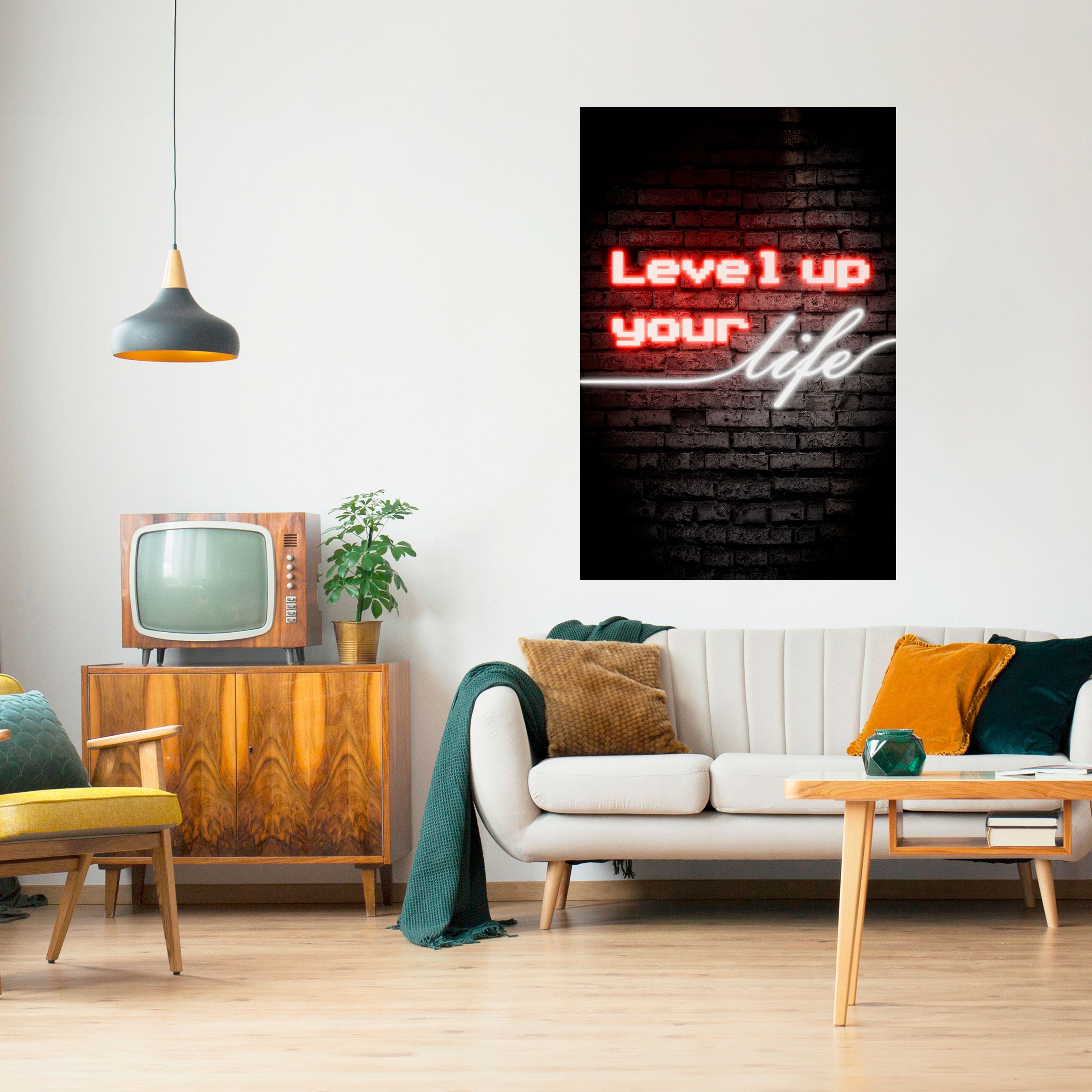 IGNITE YOUR ASPIRATIONS Peel and Stick Vertical Poster