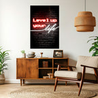 IGNITE YOUR ASPIRATIONS Peel and Stick Vertical Poster