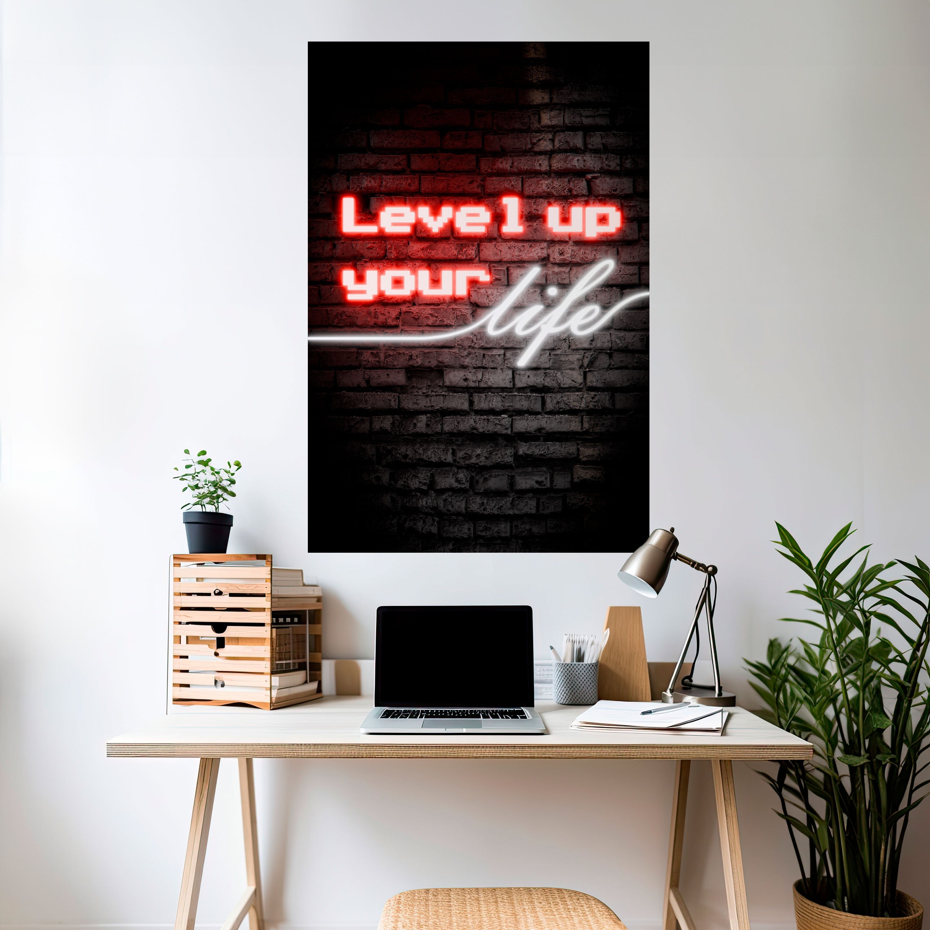 IGNITE YOUR ASPIRATIONS Peel and Stick Vertical Poster