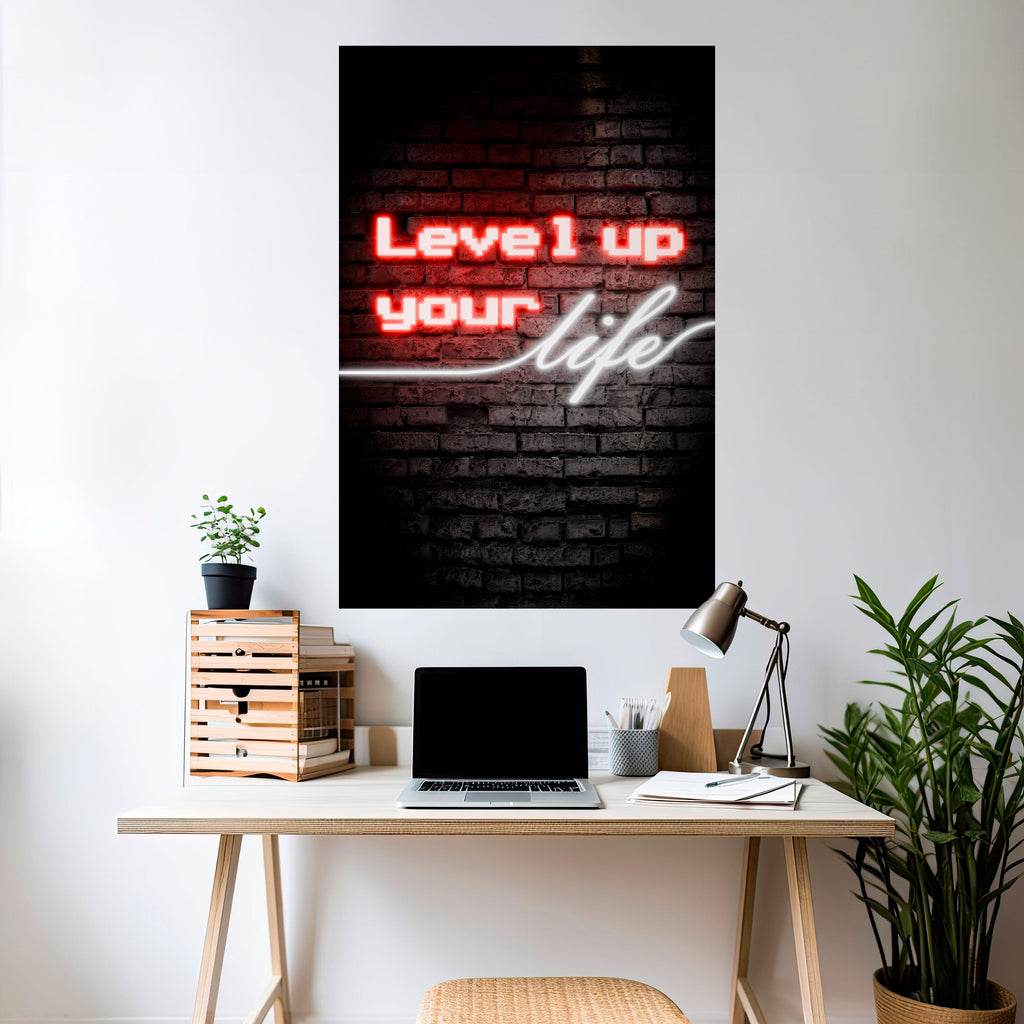 IGNITE YOUR ASPIRATIONS Peel and Stick Vertical Poster