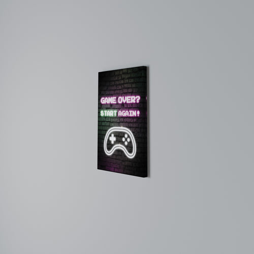 RESPAWN YOUR ADVENTURE Quadro em tela vertical