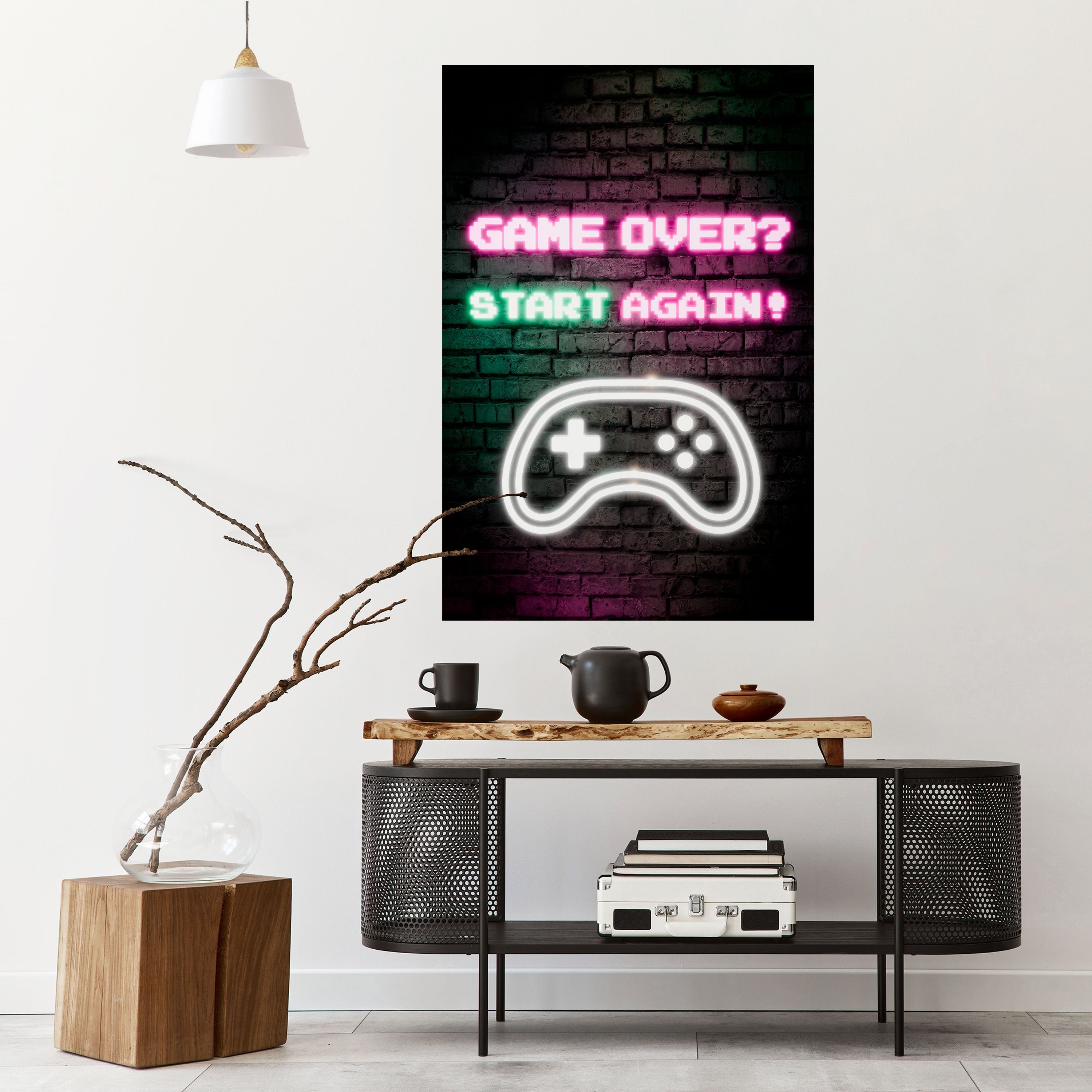 RESPAWN YOUR ADVENTURE Peel and Stick Vertical Poster