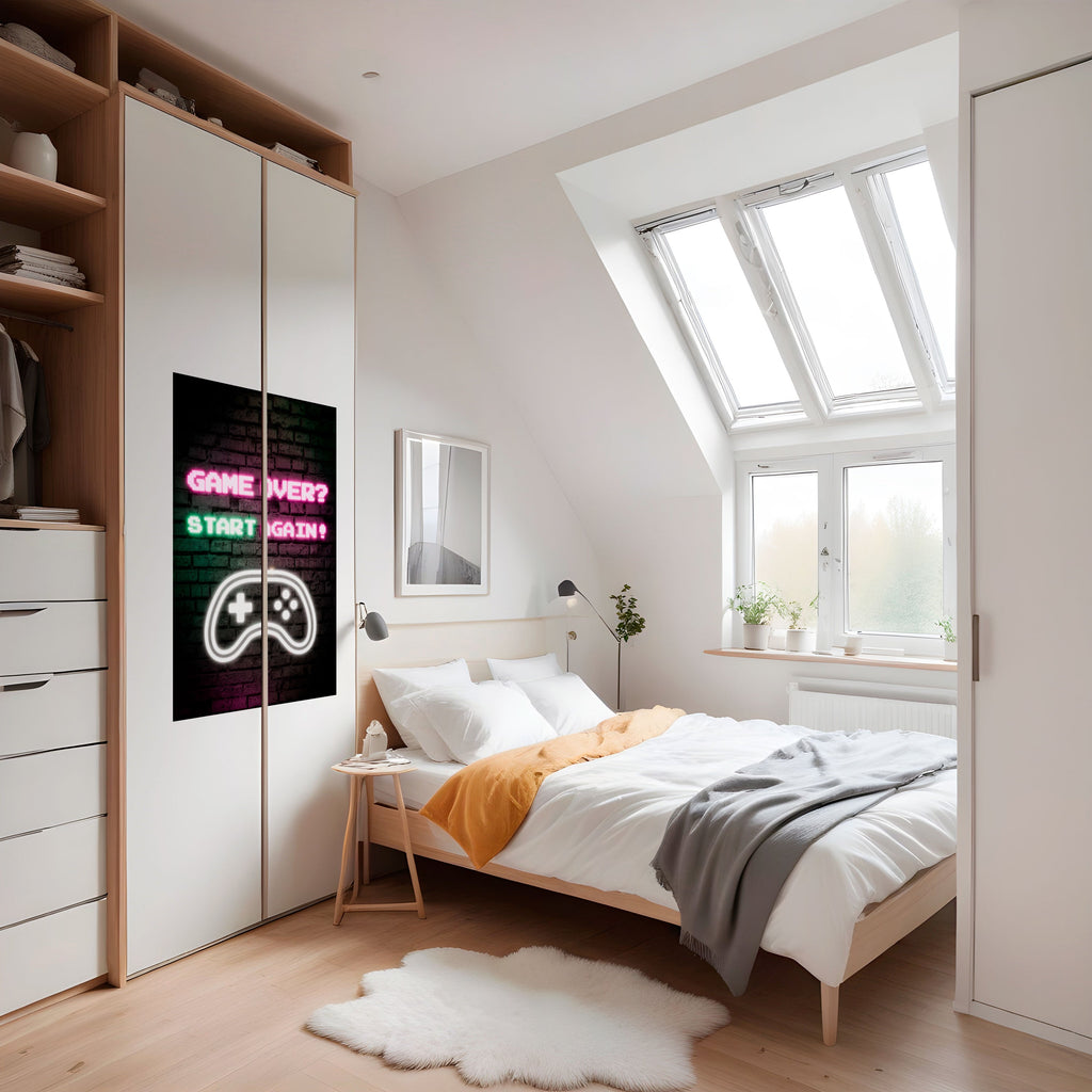 RESPAWN YOUR ADVENTURE Peel and Stick Vertical Poster