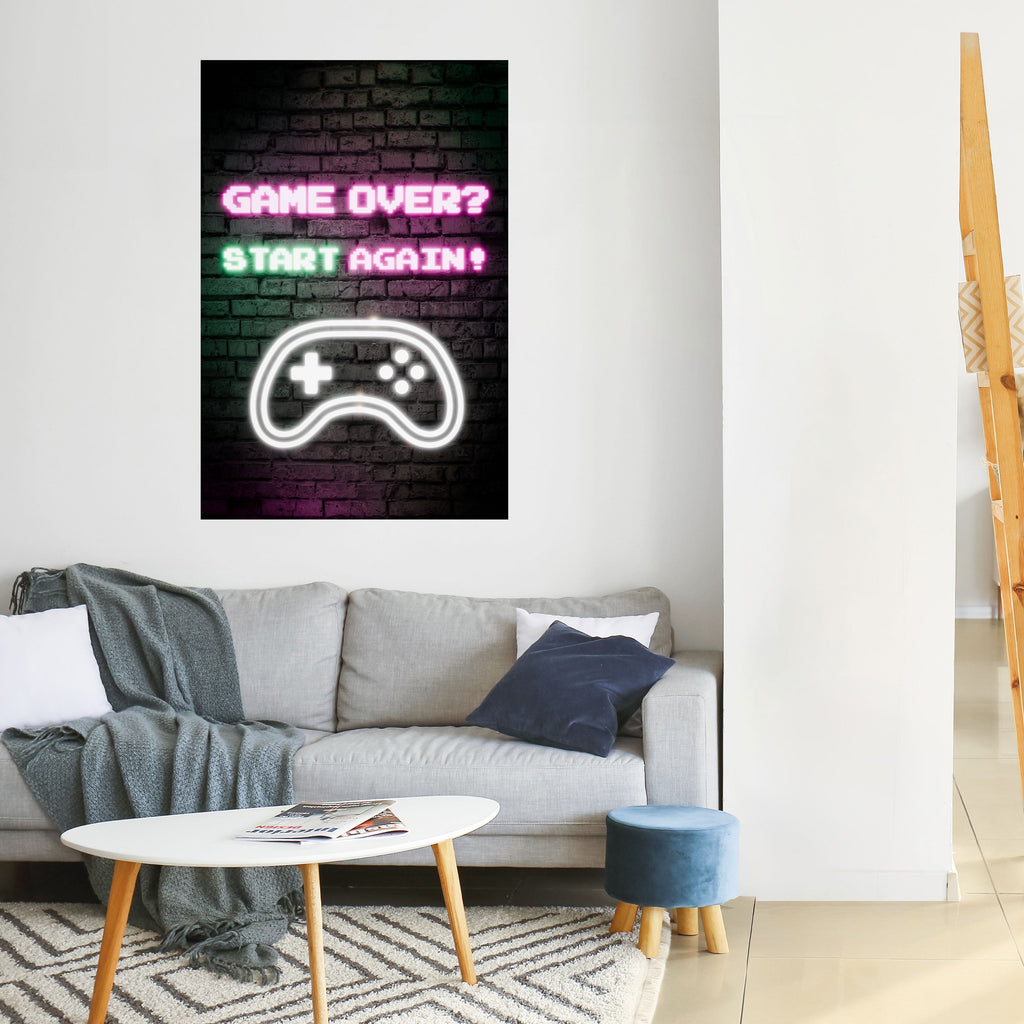 RESPAWN YOUR ADVENTURE Peel and Stick Vertical Poster