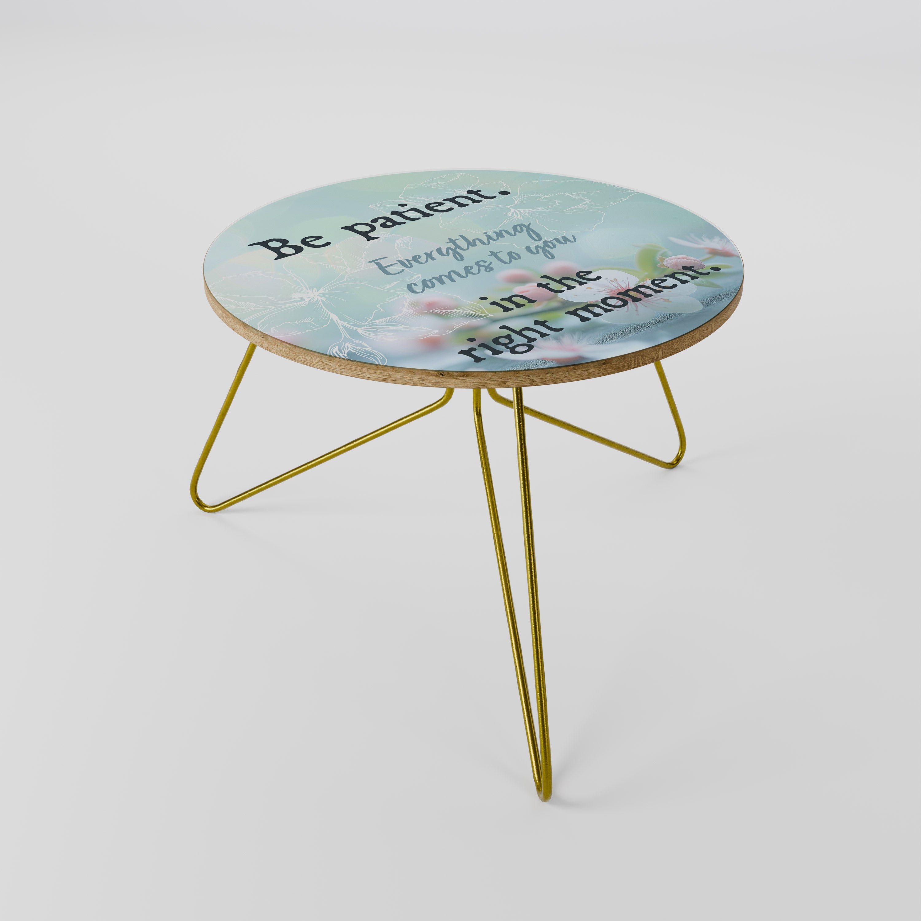 PATIENCE IN BLOOM Mesa de Centro 60