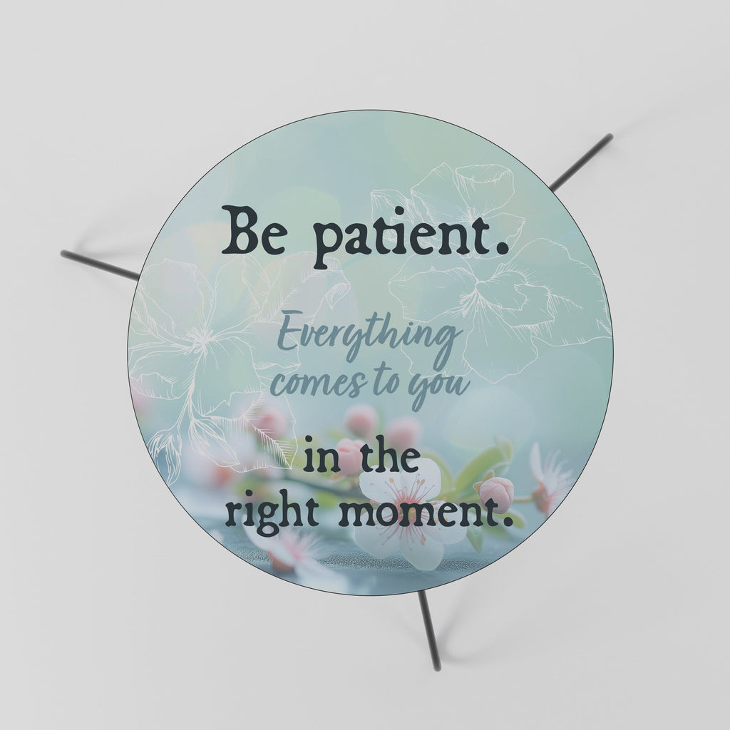 PATIENCE IN BLOOM Mesa de Centro 60