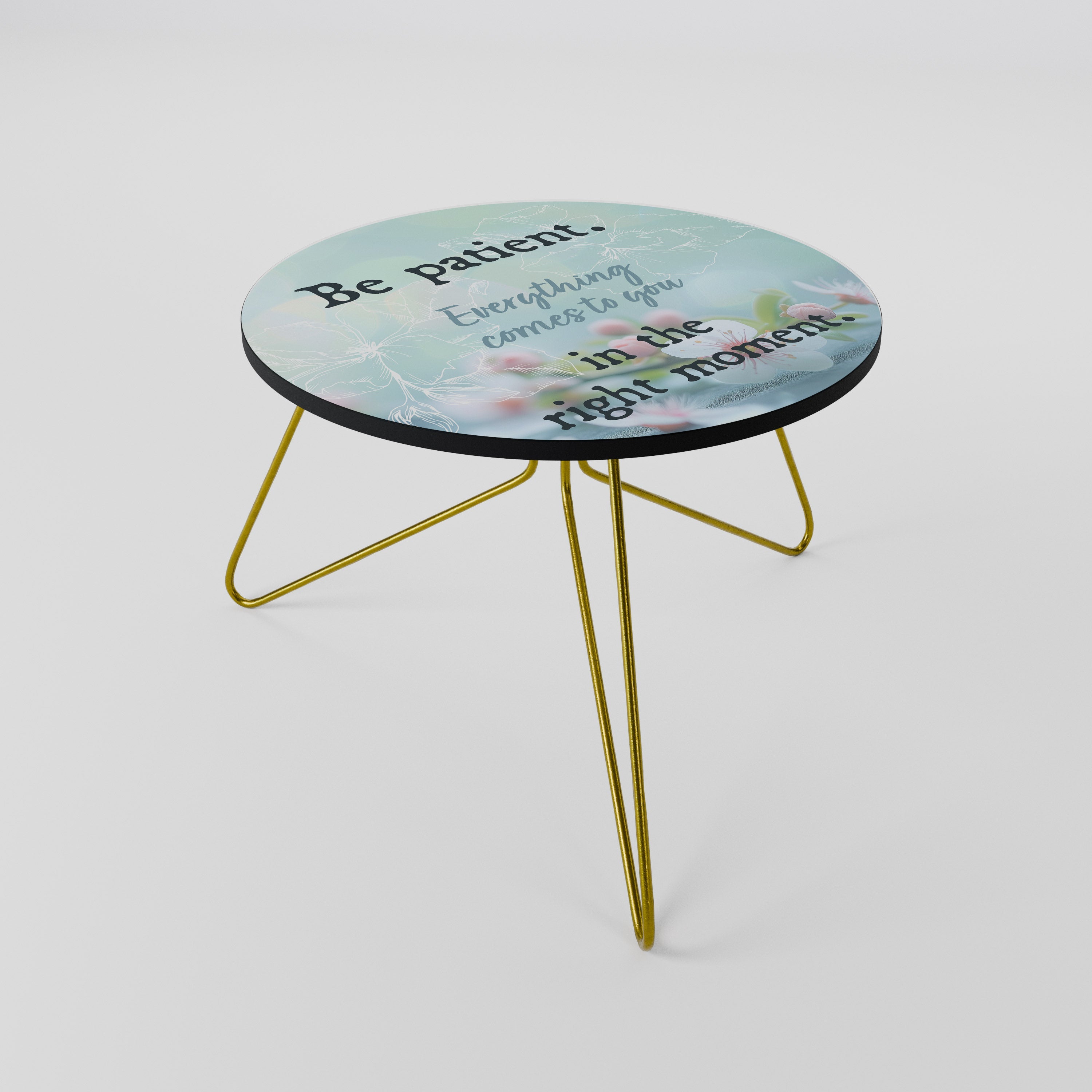 PATIENCE IN BLOOM Mesa de Centro 60