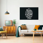 DO SOMETHING TODAY Peel and Stick Horizontal Poster