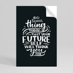 DO SOMETHING TODAY Peel and Stick Vertical Poster