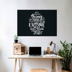 DO SOMETHING TODAY Peel and Stick Horizontal Poster