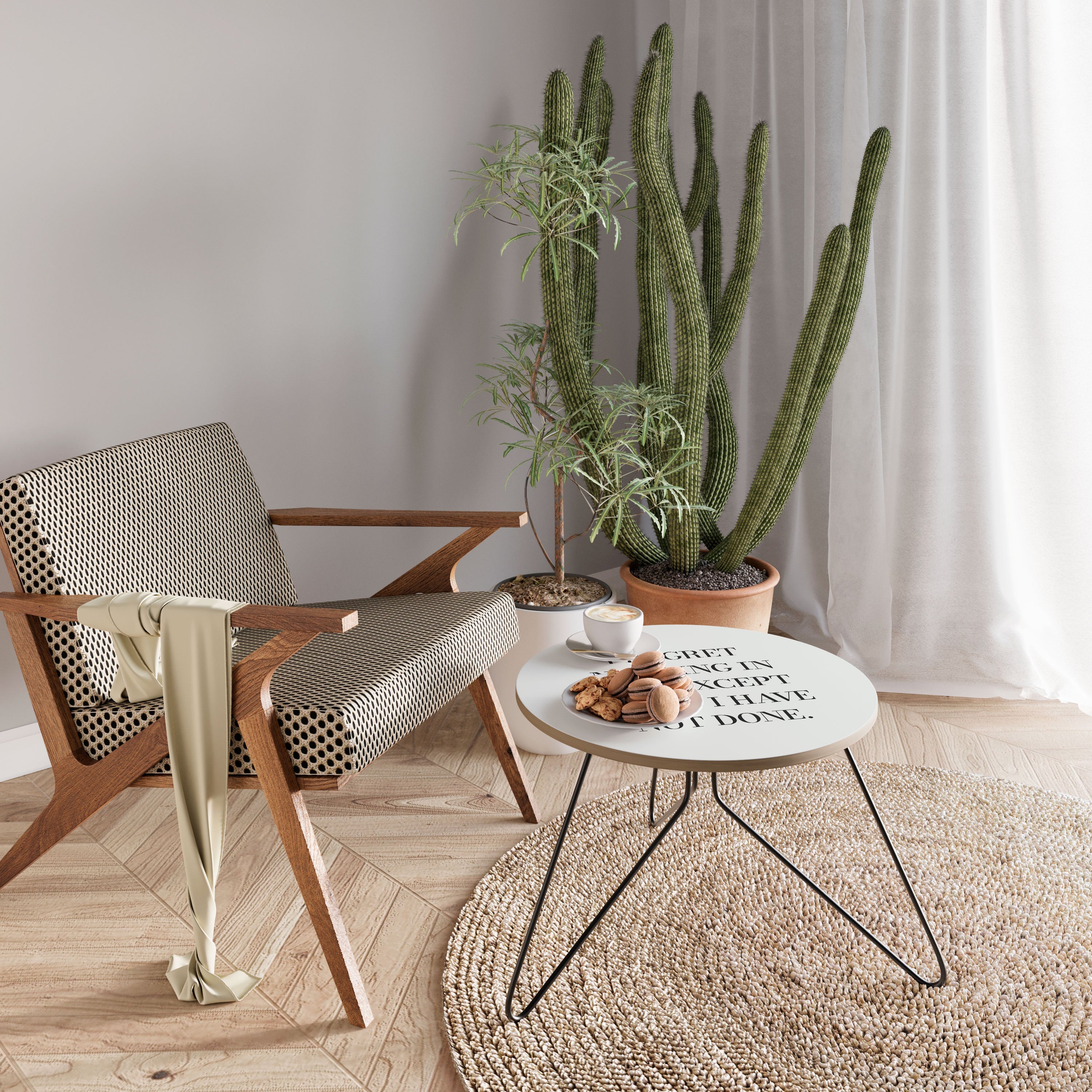 REGRET NOTHING Mesa de Centro 60