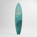 SKILLED SAILOR Painel Decorativo Prancha de Surf