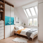 SKILLED SAILOR Peel and Stick Horizontal Poster