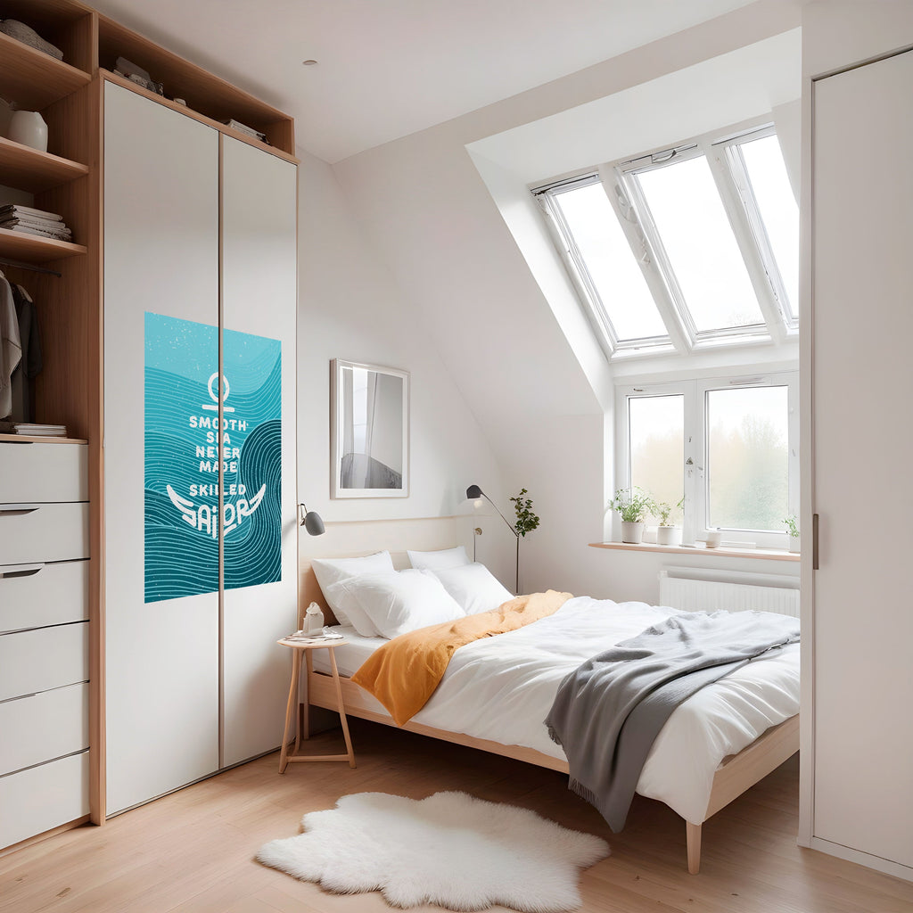 SKILLED SAILOR Poster Vertical Autocolante