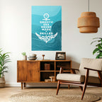 SKILLED SAILOR Poster Vertical Autocolante