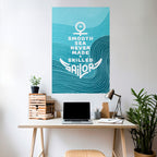 SKILLED SAILOR Poster Vertical Autocolante