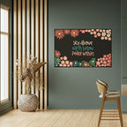 PEACE WITHIN Peel and Stick Horizontal Poster