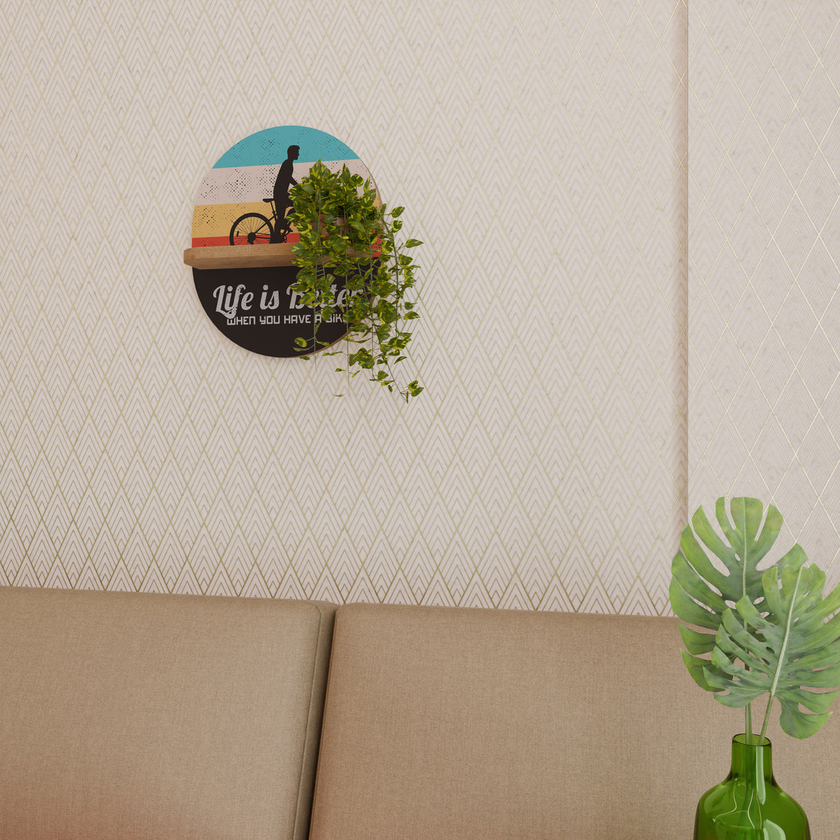 BETTER LIFE Art Shelf