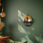 THE HOTTEST LEGS Prateleira Oval Decorativa em Acabamento Preto