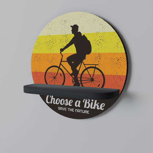 CHOOSE A BIKE Prateleira Artística
