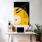 MUSIC - NO PAIN Poster Vertical Autocolante