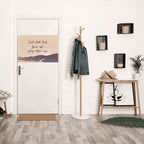 DON'T LOOK BACK Peel and Stick Horizontal Poster