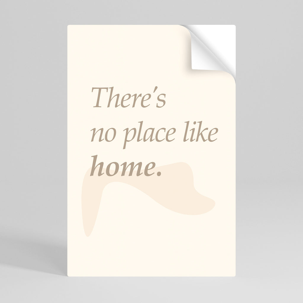 COMFORT ZONE Poster Vertical Autocolante