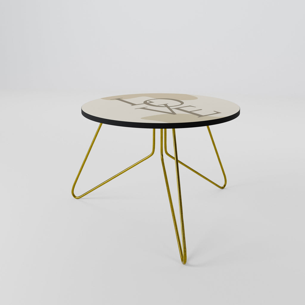 LOVE IN FORM Mesa de Centro 60