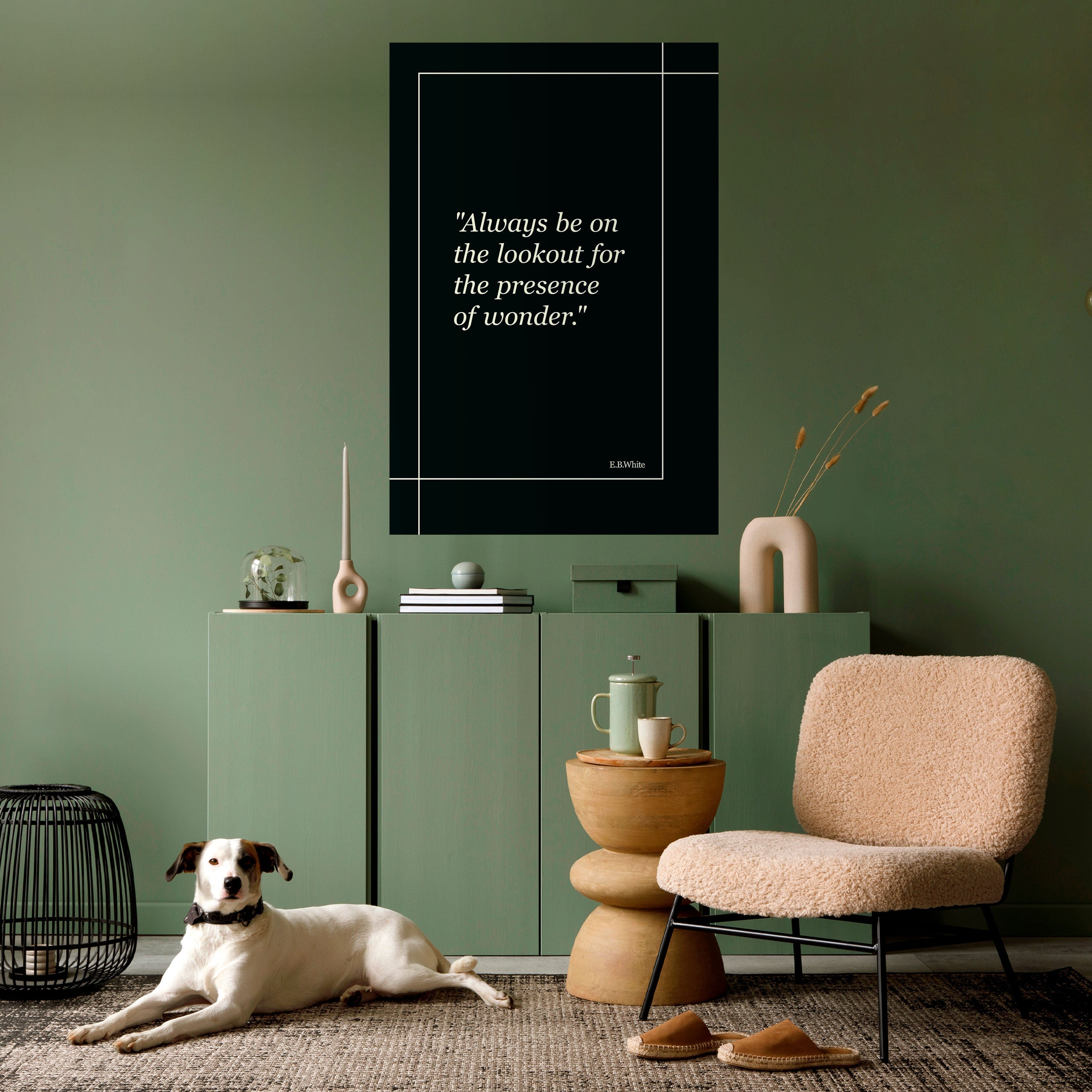 WONDERS UNVEILED Peel and Stick Vertical Poster