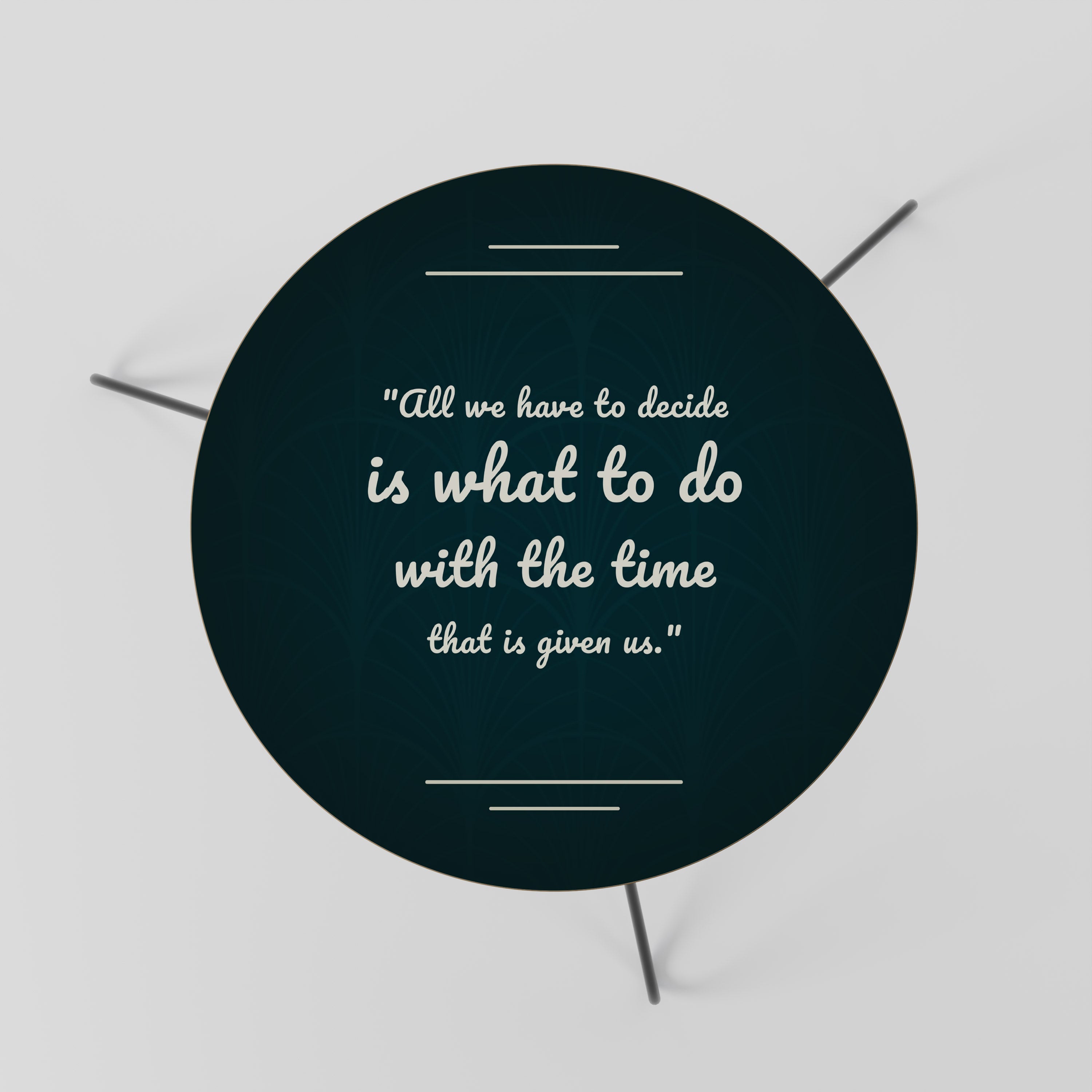 DECISIONS IN MOMENTS Mesa de Centro 60