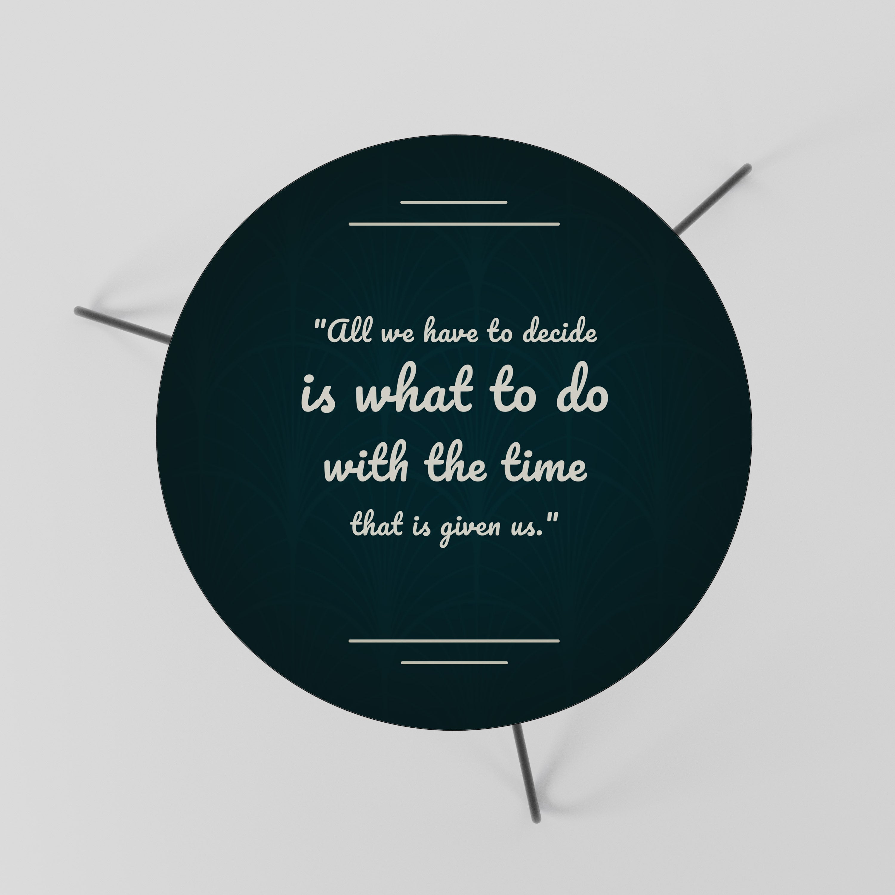 DECISIONS IN MOMENTS Mesa de Centro 60