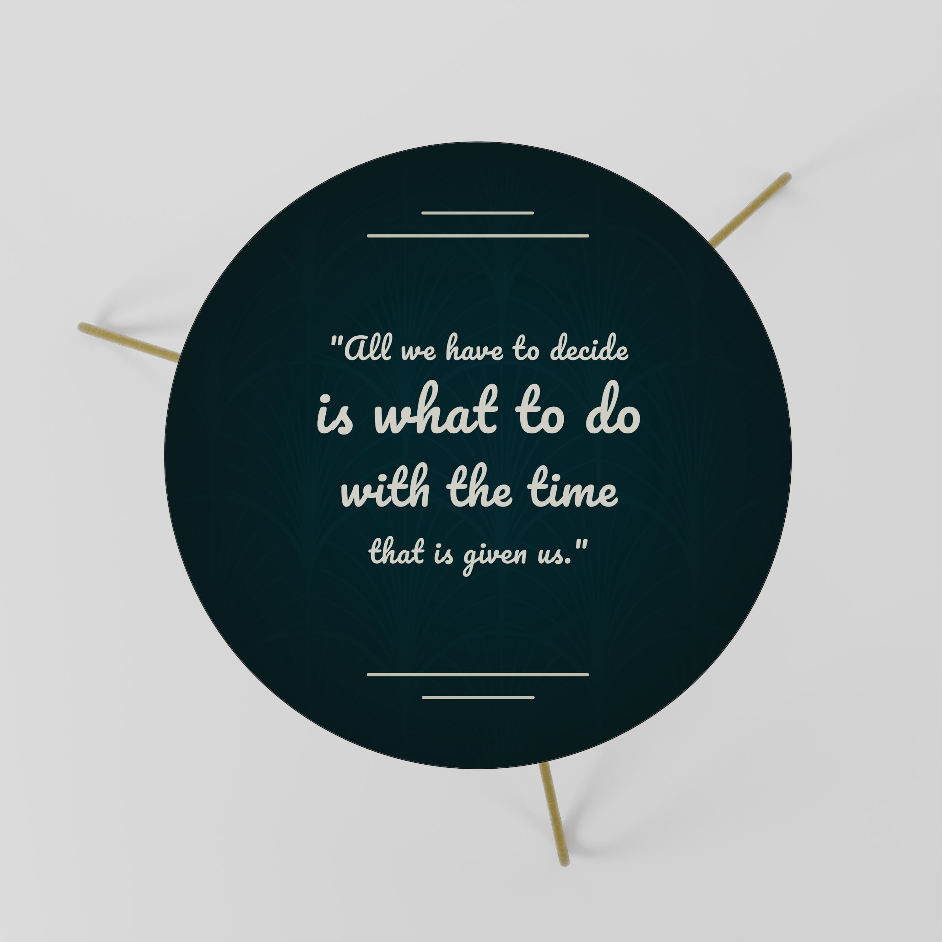 DECISIONS IN MOMENTS Mesa de Centro 60