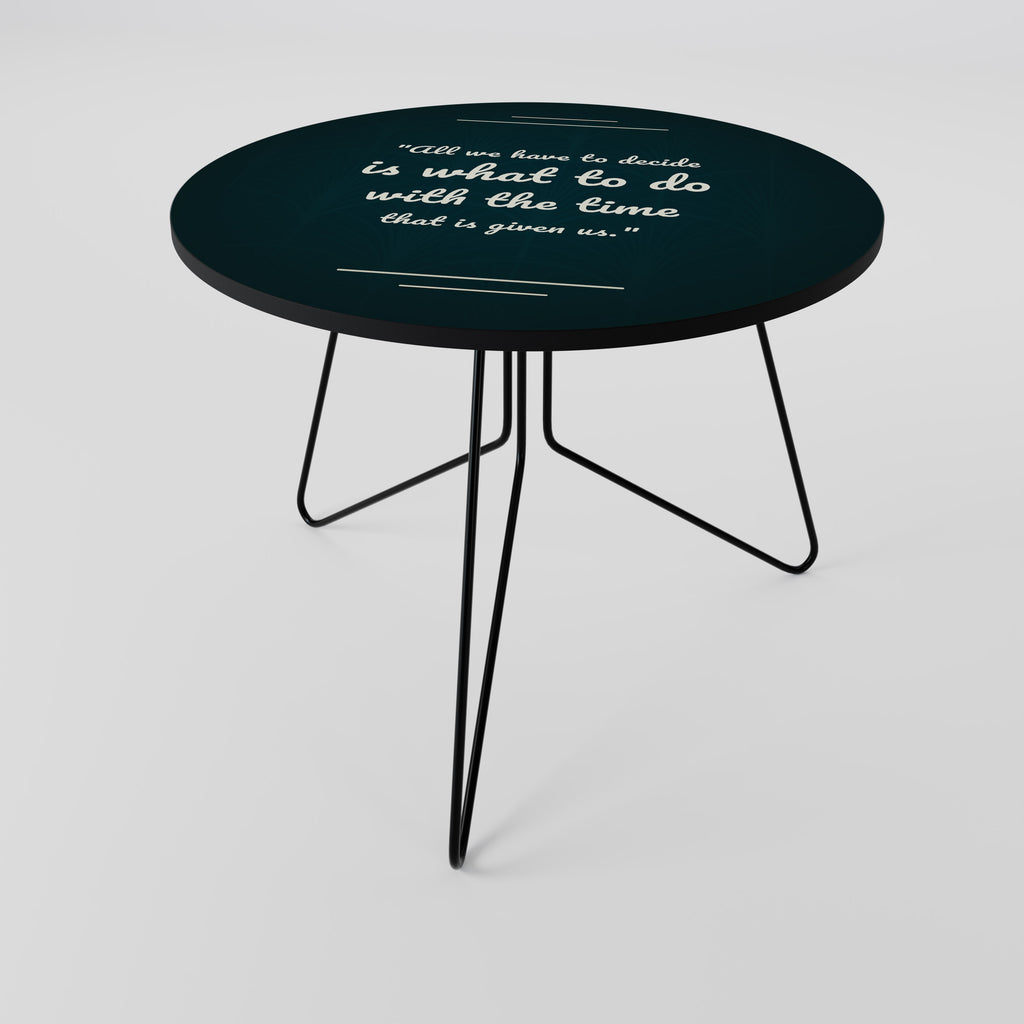 DECISIONS IN MOMENTS Coffee Table