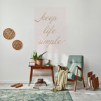 MINIMALIST MANTRA Poster Vertical Autocolante