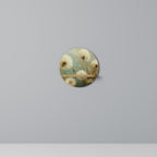 DREAMY MEADOW Prateleira Redonda Decorativa em Efeito Carvalho